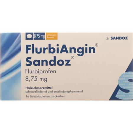 FlurbiAngin Sandoz lozenges 8.75 mg 16 pcs - PrimeCare Global