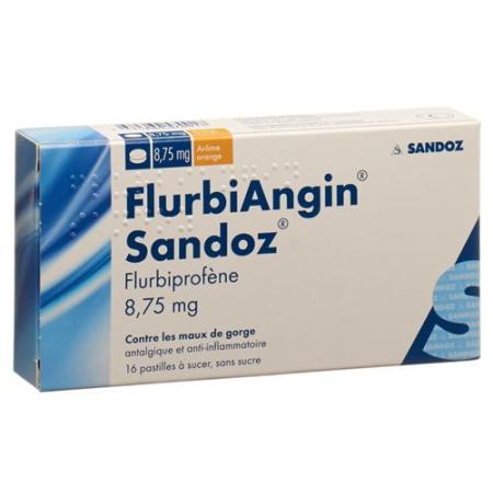 FlurbiAngin Sandoz lozenges 8.75 mg 16 pcs - PrimeCare Global