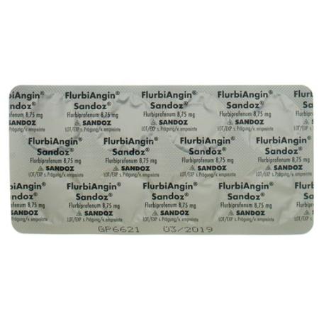 FlurbiAngin Sandoz lozenges 8.75 mg 16 pcs - PrimeCare Global