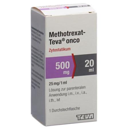 Methotrexat-Teva onco Inj L&ouml;s 500 mg/20ml Durchstf 20 ml - PrimeCare Global