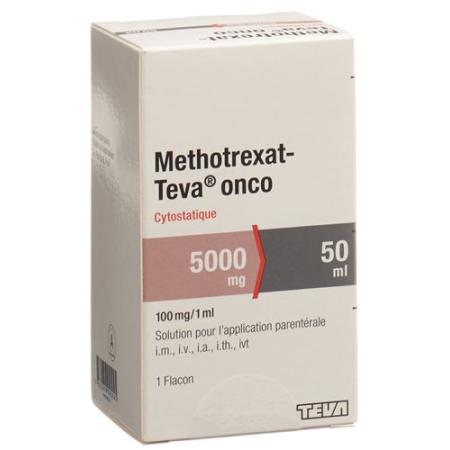 Methotrexat-Teva onco Inj L&ouml;s 5000 mg/50ml Durchstf 50 ml - PrimeCare Global