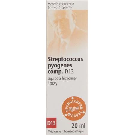 Spenglersan Streptococcus pyogenes comp. D13 Classic Spray 20m - PrimeCare Global
