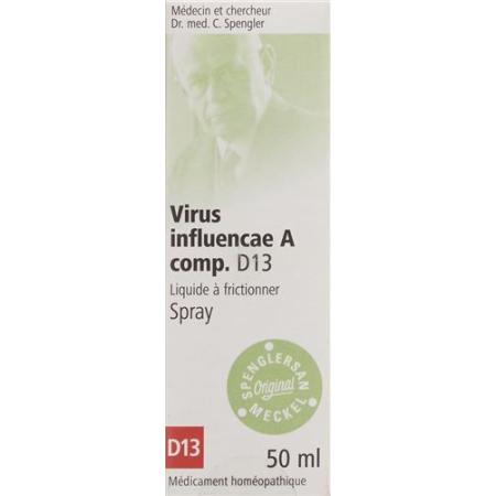 Spenglersan Virus influencae A comp. D13 Classic Spray 50ml - PrimeCare Global
