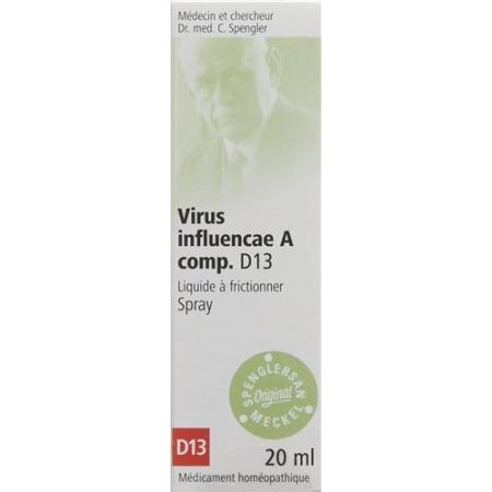 Spenglersan Virus influencae A comp. D13 Classic spray 20ml - PrimeCare Global