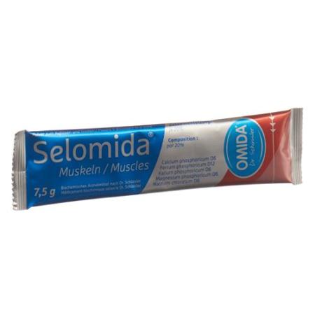 Selomida Muscles Powder 30 Bags 7.5 g - PrimeCare Global