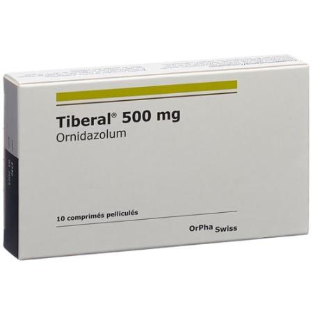 Tiberal Filmtablet 500 mg 10 pcs - PrimeCare Global