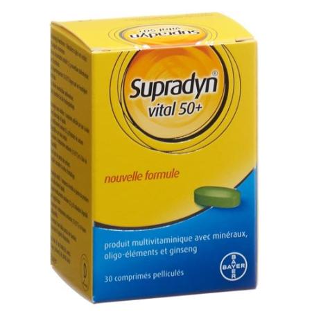 Supradyn Vital 50+ film tablets 30 pcs - PrimeCare Global