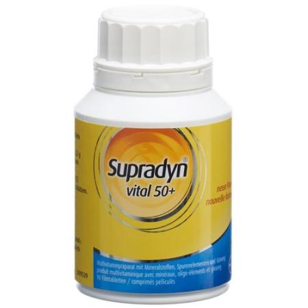 Supradyn Vital 50+ film tablets 90 pcs - PrimeCare Global