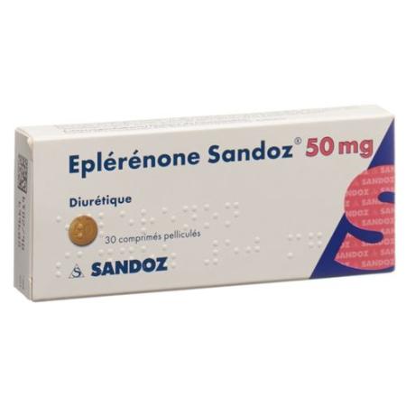 Eplerenone Sandoz Filmtabl 50 mg 30 pcs - PrimeCare Global