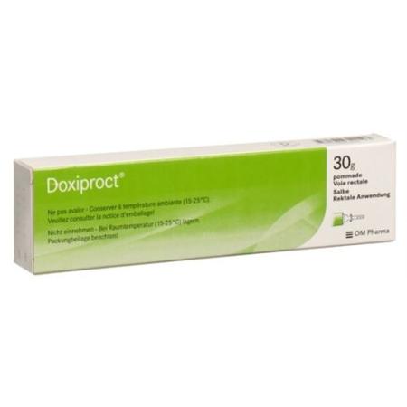 Doxiproct Ointment tube 30 g - PrimeCare Global