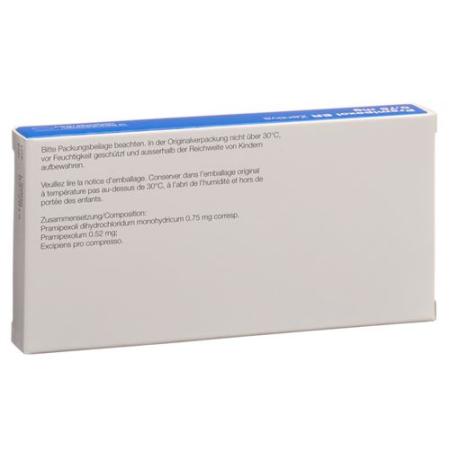 Pramipexole ER Zentiva Ret Tabl 0.75 mg 10 pcs - PrimeCare Global
