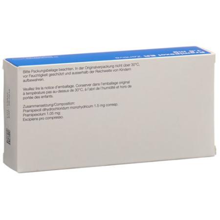 Pramipexole ER Zentiva Ret Tabl 1.5 mg 30 pcs - PrimeCare Global