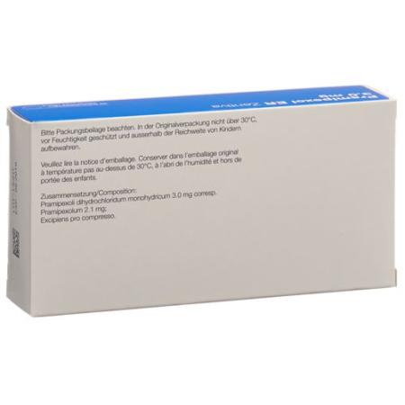 Pramipexol ER Zentiva Ret Tabl 3 mg 30 pcs - PrimeCare Global