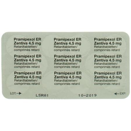 Pramipexole ER Zentiva Ret Tabl 4.5 mg 30 pcs - PrimeCare Global
