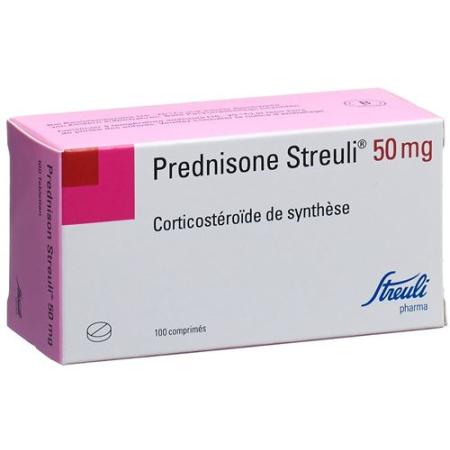 Prednisone Streuli Tabl 50 mg 100 pcs - PrimeCare Global