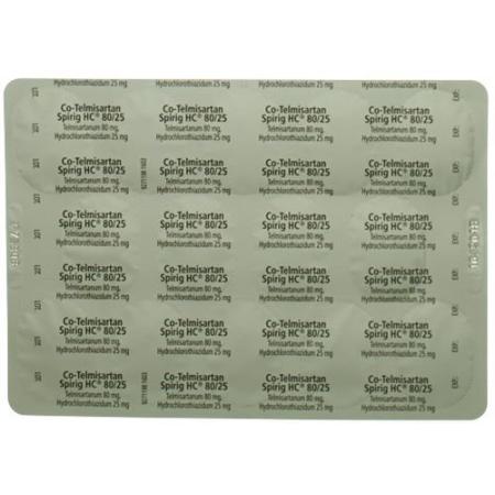 Co-Telmisartan Spirig HC Tabl 80/25 98 pcs - PrimeCare Global