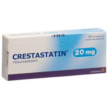 Crestastatin film tablets 20 mg 30 pcs - PrimeCare Global