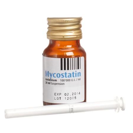 Mycostatin Susp 100000 U/ml Fl 24ml - PrimeCare Global