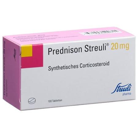 Prednisone Streuli Tabl 20 mg 100 pcs - PrimeCare Global