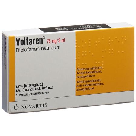 Voltaren 75 mg/3 ml 50 Ampullen 3 ml - PrimeCare Global