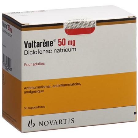 Voltaren Supp 50 mg 50 pcs - PrimeCare Global