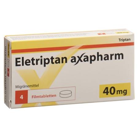 Eletriptan Axapharm Filmtabl 40 mg 20 pcs - PrimeCare Global