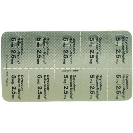 Oxycodon-Naloxon-Mepha Depotabs 5mg/2.5mg 30 pcs - PrimeCare Global