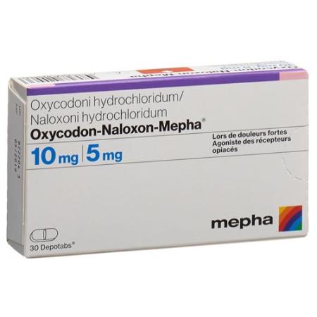 Oxycodon-Naloxon-Mepha Ret Tabl 10mg/5mg 60 Stk - PrimeCare Global