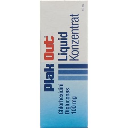 Plak-Out liq concentrate bottle 10 ml - PrimeCare Global