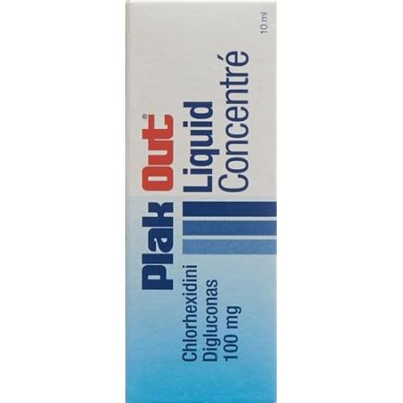 Plak-Out liq concentrate bottle 10 ml - PrimeCare Global