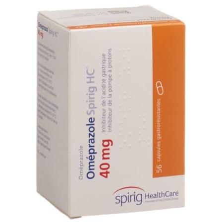 Omeprazole Spirig HC Kaps 40 mg Ds 56 pcs - PrimeCare Global