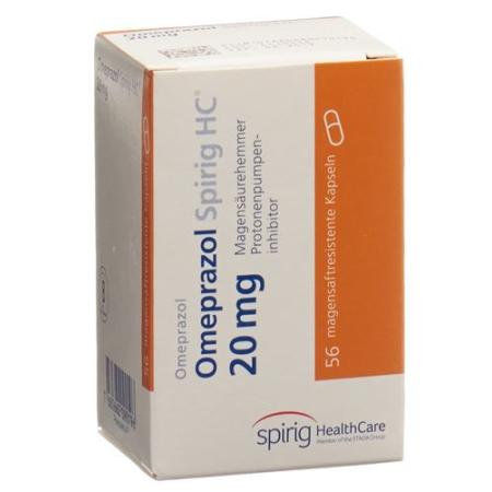 Omeprazole Spirig HC Kaps 20 mg Ds 56 pcs - PrimeCare Global