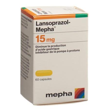 Lansoprazole-Mepha Kaps 15 mg bottle 60 pieces - PrimeCare Global