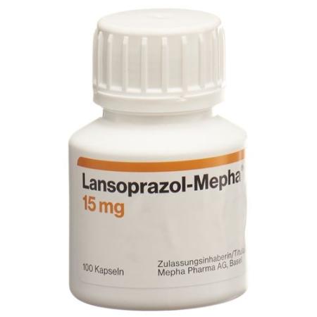 Lansoprazole-Mepha Kaps 15 mg bottle 100 pieces - PrimeCare Global