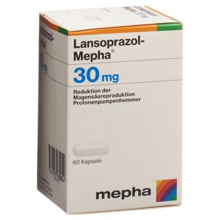 Lansoprazole-Mepha Kaps 30 mg bottle 60 pieces - PrimeCare Global