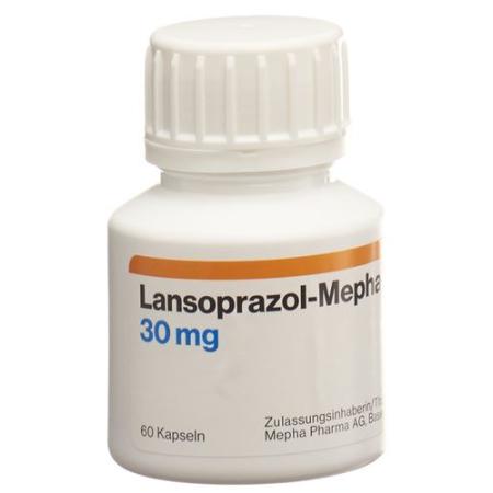 Lansoprazole-Mepha Kaps 30 mg bottle 60 pieces - PrimeCare Global