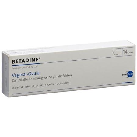 Betadine Vaginal Ovula 14 pcs - PrimeCare Global