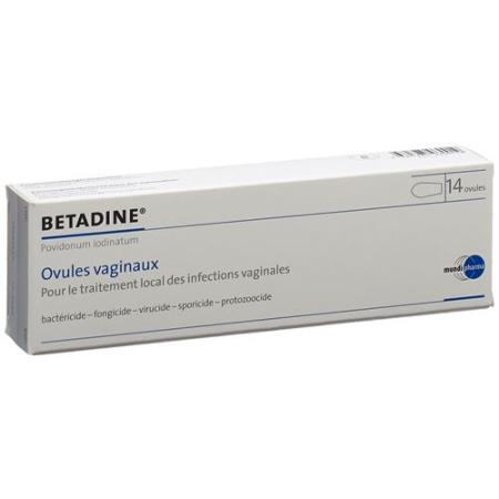 Betadine Vaginal Ovula 14 pcs - PrimeCare Global