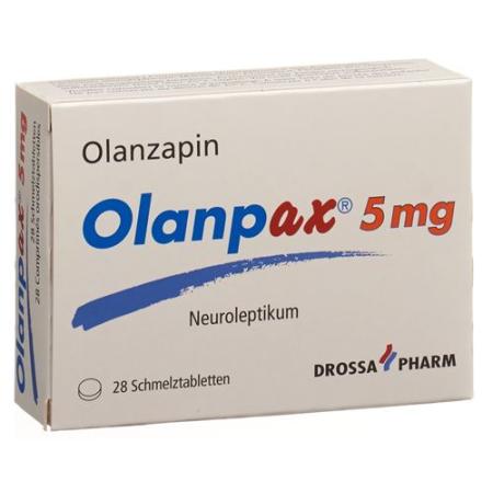Olanpax Melting Tabl 5 mg 28 pcs - PrimeCare Global