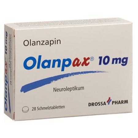 Olanpax Melting Tabl 10 mg 28 pcs - PrimeCare Global