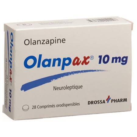 Olanpax Melting Tabl 10 mg 28 pcs - PrimeCare Global