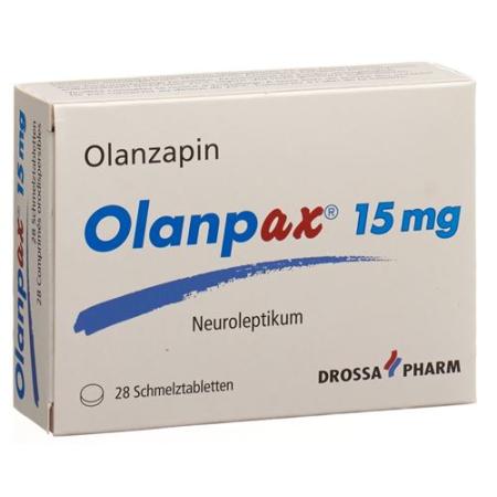 Olanpax Melting Tabl 15 mg 28 pcs - PrimeCare Global