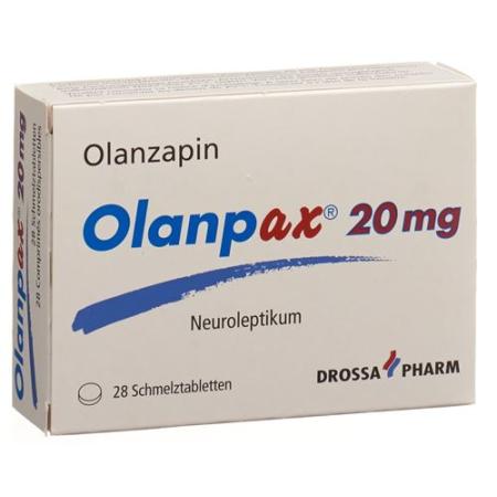 Olanpax Melting Tabl 20 mg 28 pcs - PrimeCare Global