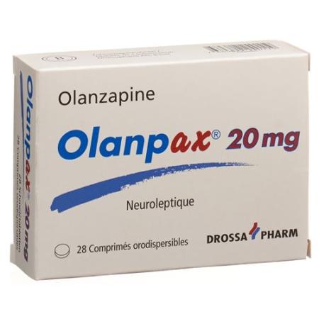 Olanpax Melting Tabl 20 mg 28 pcs - PrimeCare Global