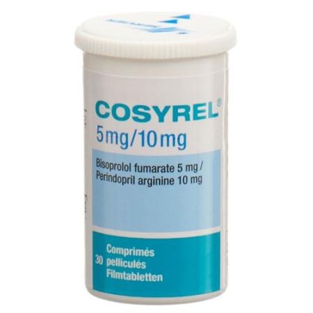 Cosyrel Filmtablet Bisoprolol fumarate 5mg/Perindopril arginine 10mg - PrimeCare Global