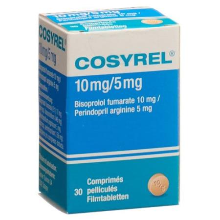 Cosyrel Filmtablet Bisoprolol fumarate 10mg/Perindopril arginine 5mg - PrimeCare Global