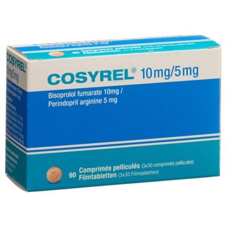 Cosyrel Filmtablet Bisoprolol fumarate 10mg/Perindopril arginine 5mg - PrimeCare Global