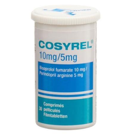 Cosyrel Filmtablet Bisoprolol fumarate 10mg/Perindopril arginine 5mg - PrimeCare Global