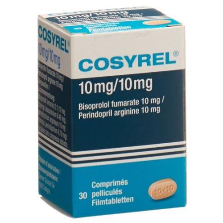 Cosyrel Filmtablet Bisoprolol fumarate 10mg/Perindopril arginine 10m - PrimeCare Global
