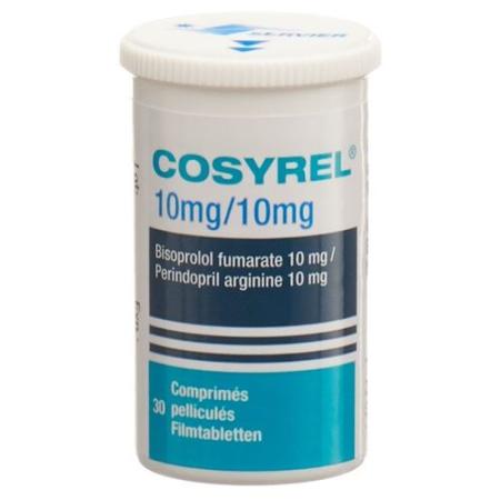 Cosyrel Filmtablet Bisoprolol fumarate 10mg/Perindopril arginine 10m - PrimeCare Global